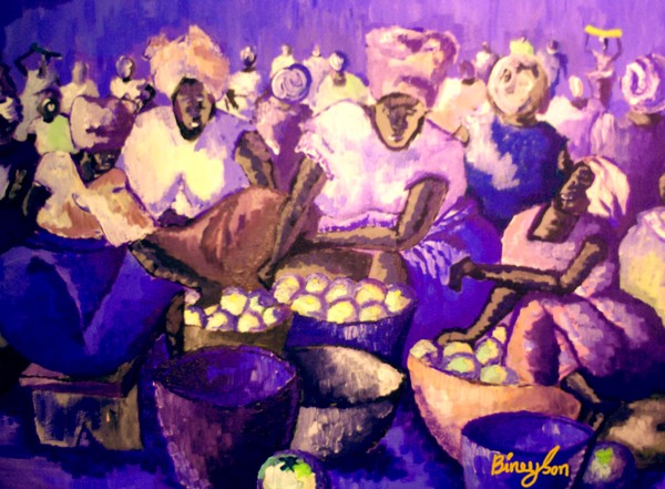 Orange seller