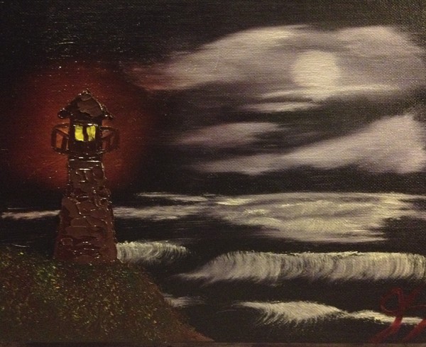 Lighthouse at Night