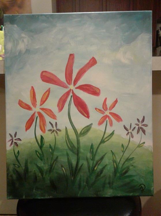 Stormy Flowers