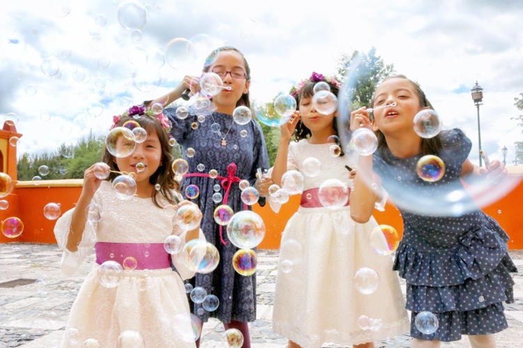 Bubbles of joy
