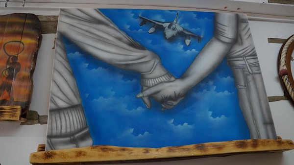 Love at war.