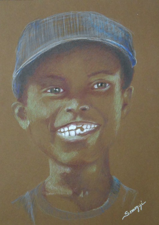 Small Boy, Big Grin