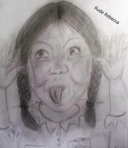 Childs Play...Rude Rebecca 'Ner Ner'