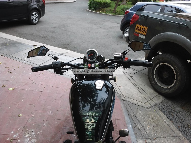 Custom street bike