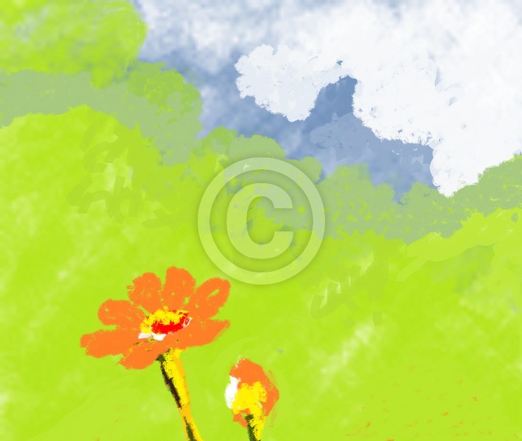 flower and bud