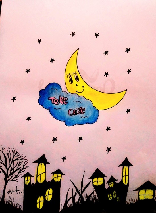 Color sketch art.. 