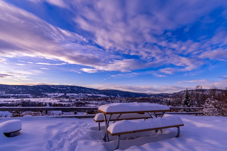 Beautiful Snowy view