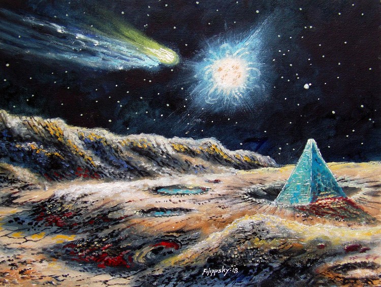 Blue Pyramid of Mercury.