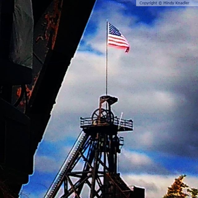 minningrig tower flag medal butteamerica
