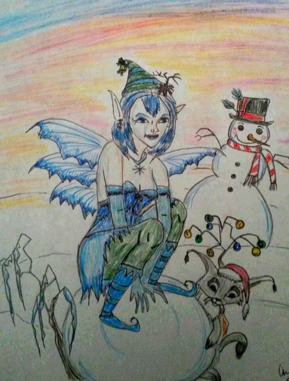 Christmas fairy