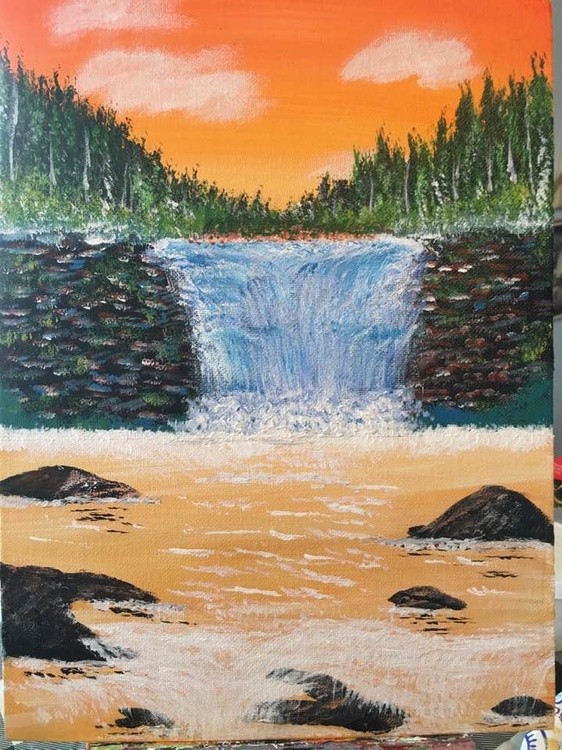 My painting I did this morning
