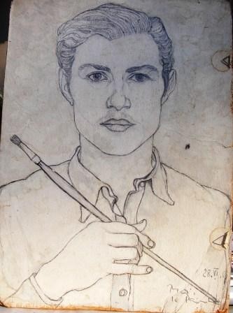 selfportrait, E. Streich