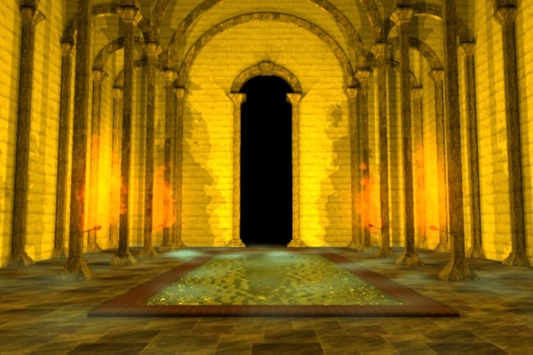 ancient pool room