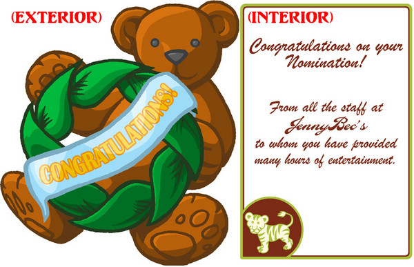 Oscar Congratulations
