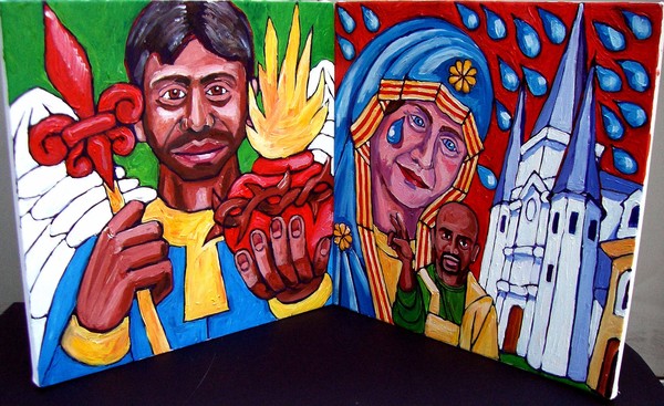Louisiana Diptych: The King and Our Lady of Sorrow
