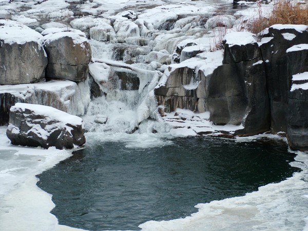 Icy Waterfall
