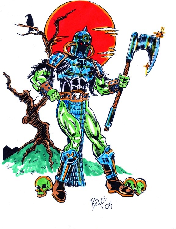 Death Dealer in color!