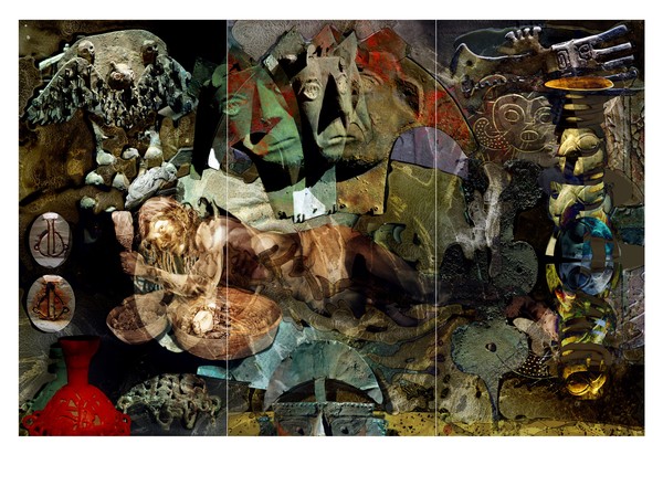 Pre Colombian Chile / Chilean Mining Mural