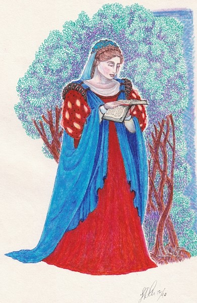 Girl with Book