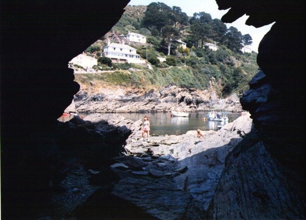 Through the cave