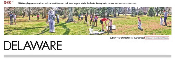 163rd News Journal Panorama-Easter at Belmont Hall