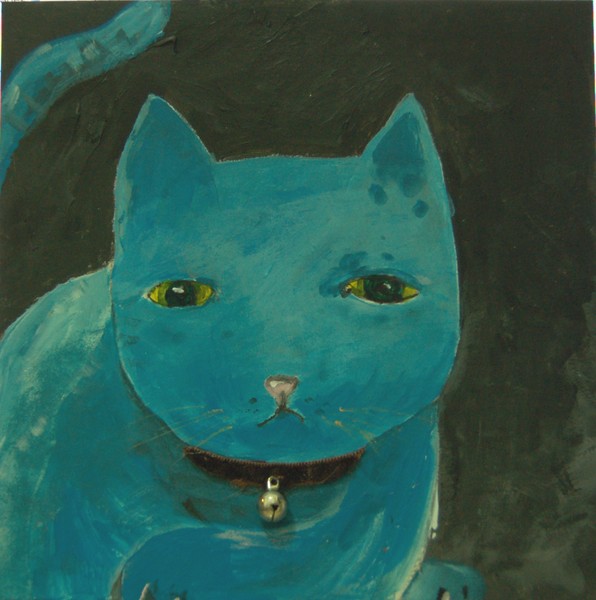 blue cat
