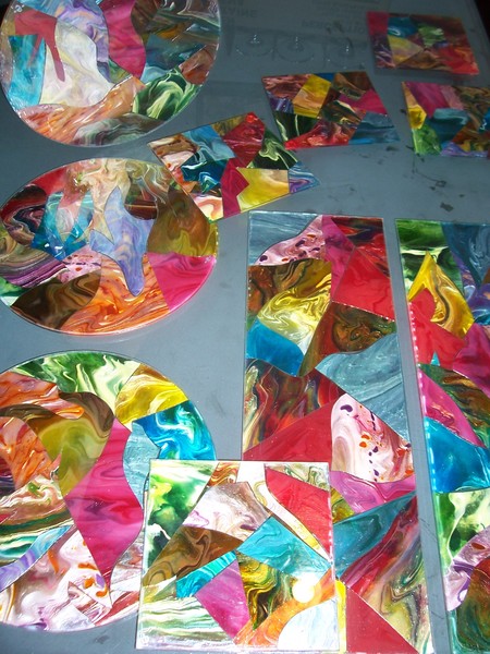 Coasters, Candles Plates, bottle holders....etc.