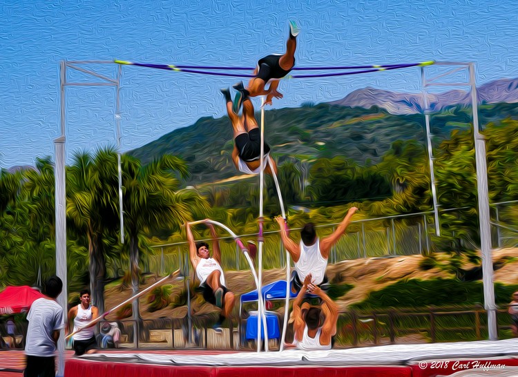 2nd place pole vault