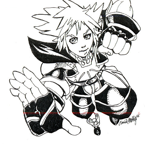 'Sora from 'Kingdom Hearts'