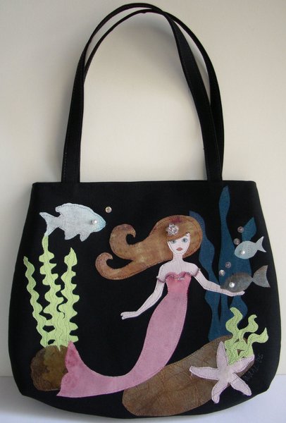 Beaded Mermaid Handbag