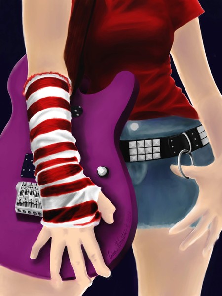 Rock Girl Unfinished 