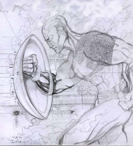 Captain America gunfire