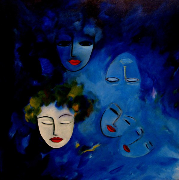Dreaming in a blue world