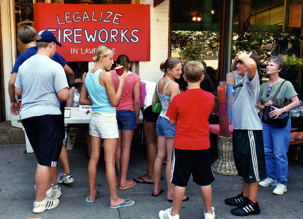 The fireworks movement