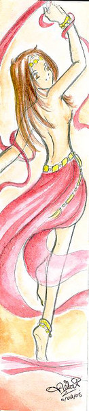 Tellia dancing