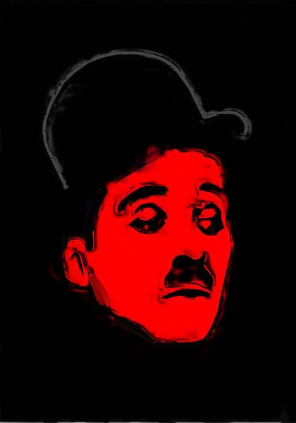 Charlie Chaplin Painting