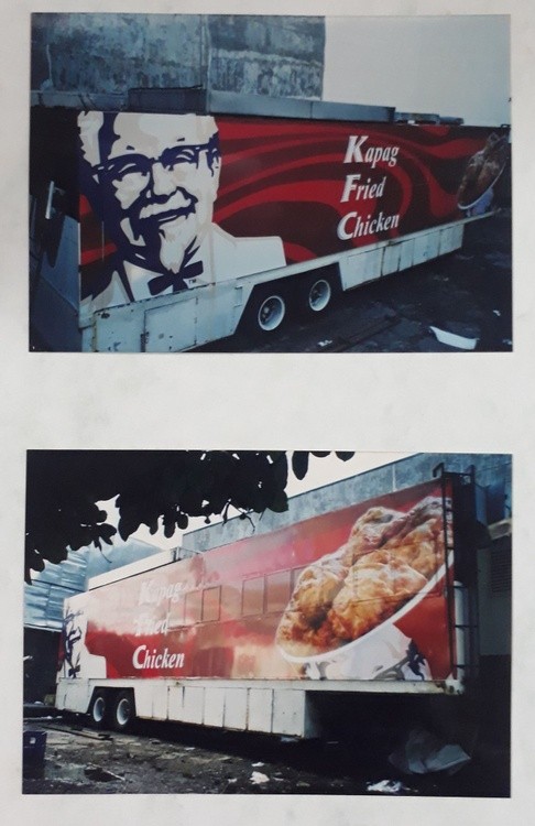 KFC Roving Van Outdoor Sticker