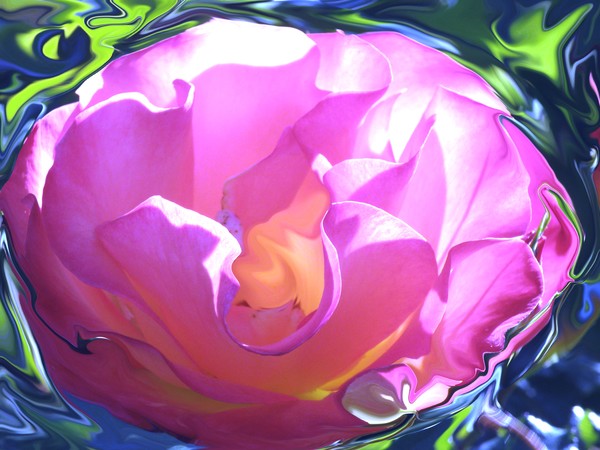 Glowing Pink