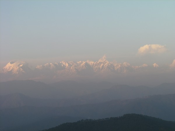 sunrise at kausani