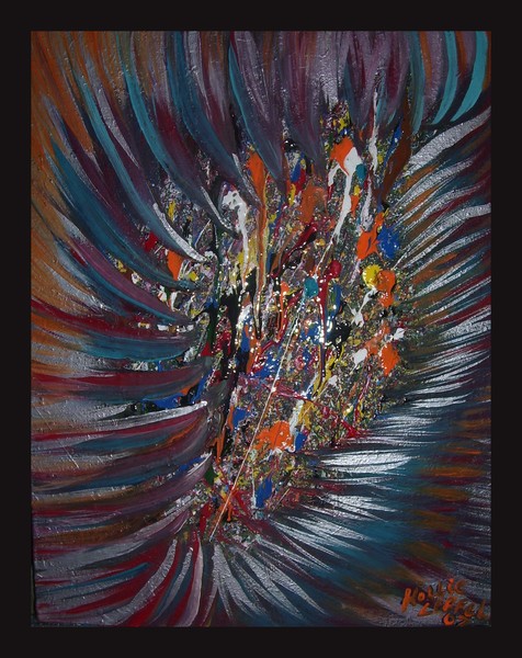 Splatter-an Abstract painting