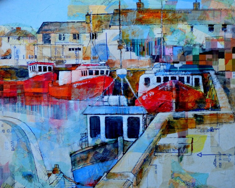 Amble Fishing Harbour Northumberland