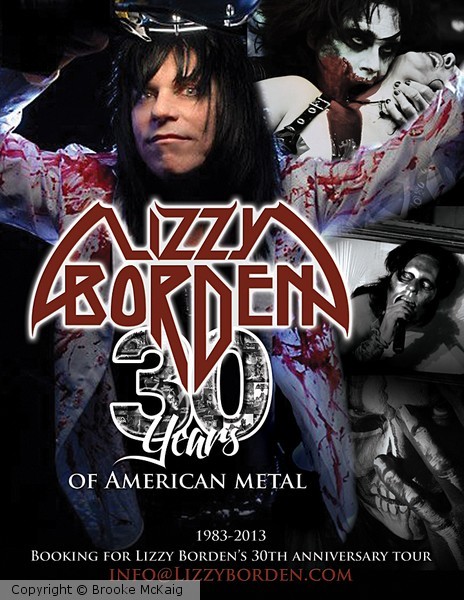 Lizzy Borden, 30 Years of American Metal... Design