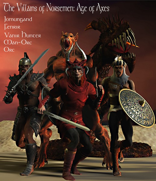The Villains of Norsemen Age of Axes