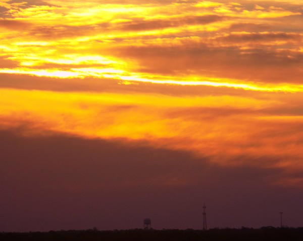 Orange and yellow