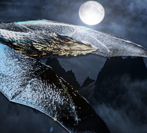 dragon in flight