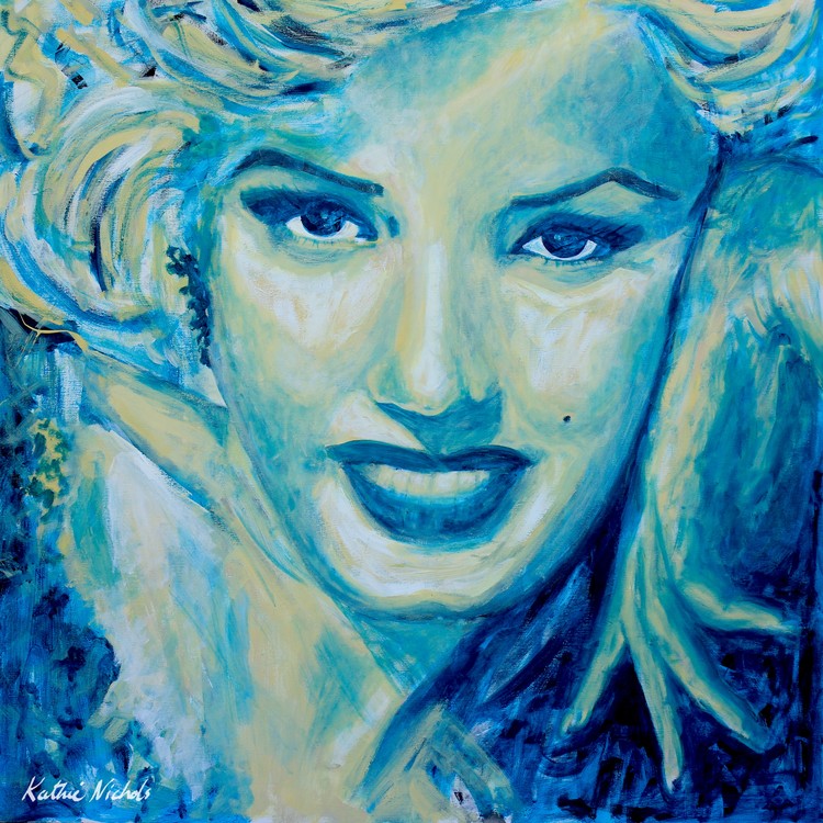 Marilyn In Blue