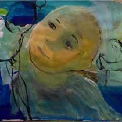 Boy with balloons