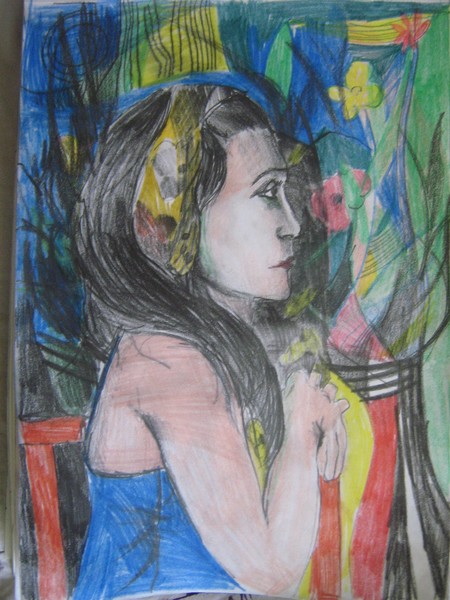 a woman portait