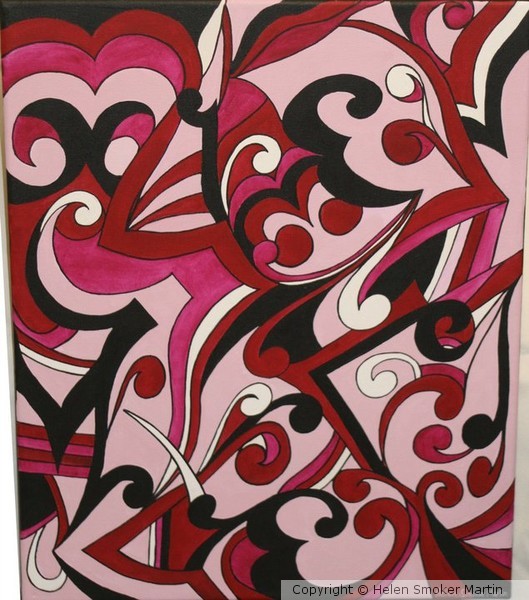 Tribal Mingling-Pink