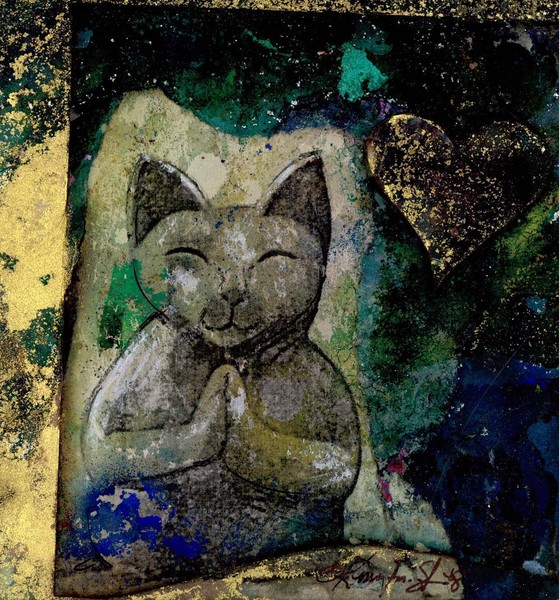 Buddha Cat #2